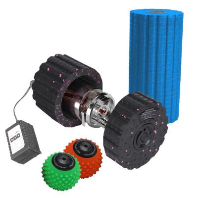 China High Quality Body 4 Speed ​​Logo Printing Battery Foam Roller Home Roller Foams for sale