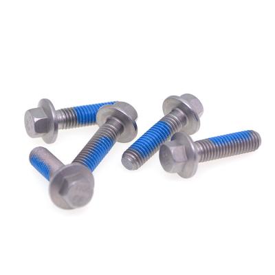 China Carbon Steel hexagon bolt with flange for sale