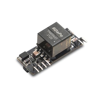 China PoE Module Support 10M/100M/1000M IEEE802.3af PoE Standard Module SDAPO DP1435-5v for sale