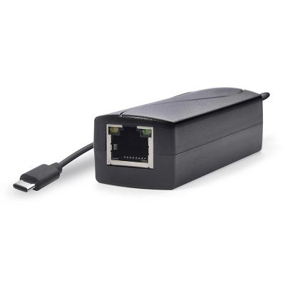 China PoE Splitter 2.0 Network 48V To 5V2.4A 1500V IEEE802.3af High Voltage Isolation POE To USB-C Driver SDAPO P2C5V for sale