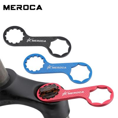 China MEROCA Aluminum Alloy For XCM XCR XCT RST MTB Front Fork Cap Wrench Removal Tool MEROCA Bicycle Front Fork Repair Tool for sale