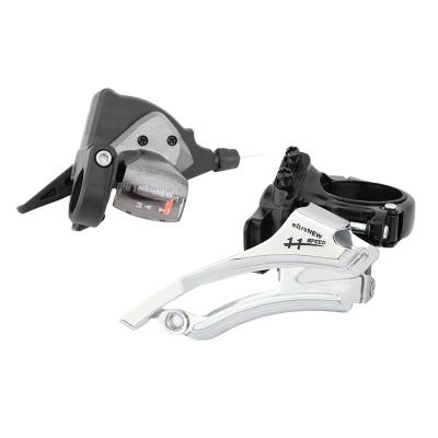 China microNEW 8/9/10/11 speed mountain bike front derailleur aluminum alloy+steel bicycle front derailleur for sale