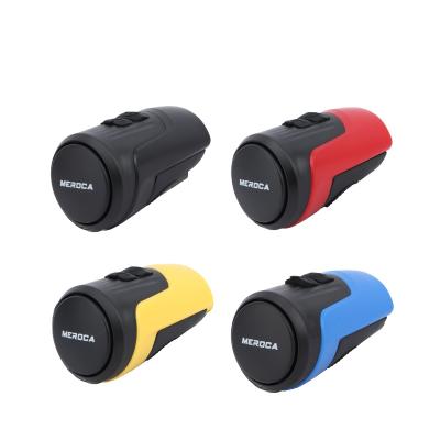 China ABC+PC MEROCA Electric Bicycle Horn 125dB 200mAh High Speed ​​USB Charging MTB Bell Anti-theft for sale