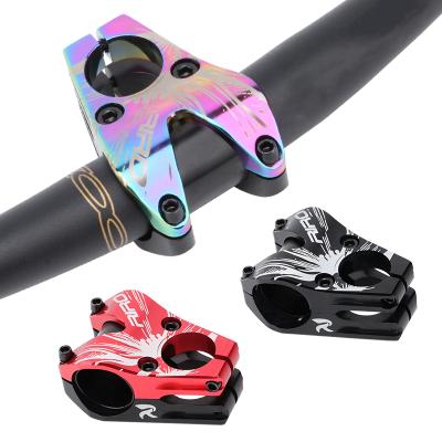 China RIRO Alloy Mountain Bike Short Stem 35mm Handlebar 31.8mm Fork Aluminum Short Stem 28.6mm Bicycle Accessories for sale