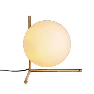 China Modern Factory Design Chinese Spherical Glass Shade Led Floor Lamp for sale