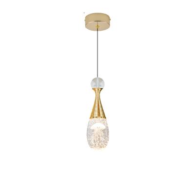 China Factory sale modern hot gold aluminum white jellyfish pendant chandelier lighting bar luxury k9 crystal chandelier for sale