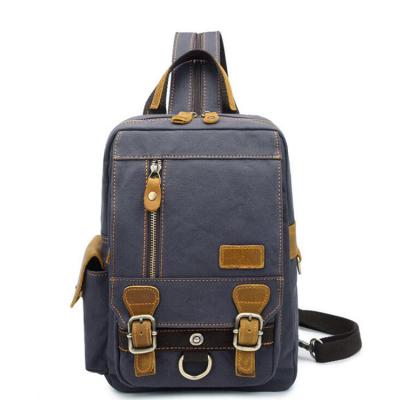 China Multi Functional Daily Lifestyle Vintage Pocket Cross - Body Chest Messenger Bag for sale