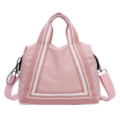 China Everyday Life Girls Fancy Travel Sports Garment Gym Fleece Handbag for sale