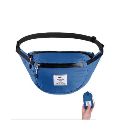 China Ultralight Running Hiking Pack Water Repellent Waterproof Foldable Waist Bag Hip Fanny Pack for sale