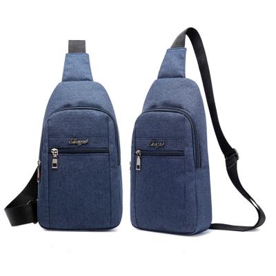 China Waterproof Fashion Outdoor Men Oxford Casual Chest Bag for sale