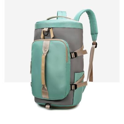 China Fashion Backpack Duffel Bag Waterproof Outdoor Travel With Shoe Compartment for sale