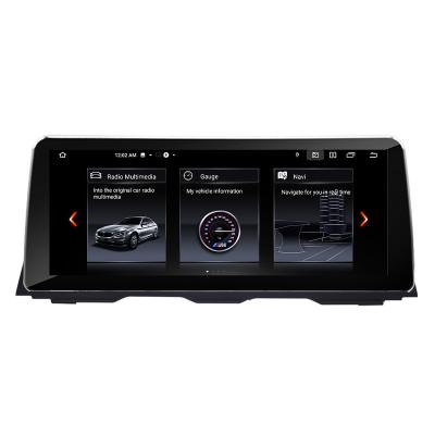 China New 12.3inch China-chic Car Radio 4G/8G RAM for 5er F10 F11 DSP 4G CarPlay/AndroidAuto android12.0 8 core car radio for BMW for sale