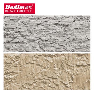 China Baidai Series Flexible Wall Cladding Wall Tile Stone Lava And Spice Grinding Andrew Stone for sale