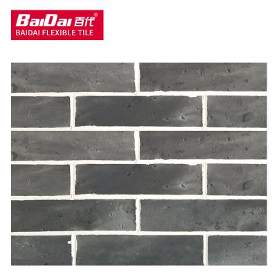 China Real Estate Baidai Soft Stone Wall Tile G Brick Cladding Price for sale