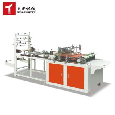 China PLACSTIC BAG PRODUCING Computer Heat Cutting HDPE Garbage Bag On Roll Making Machine for sale