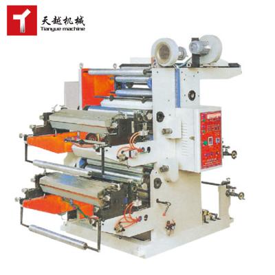 China Garment shops YT-2600 2800 21000 2 4 6 color printer machine plastic film roll flexographic printing machine for sale