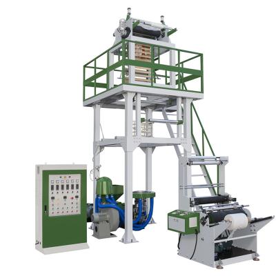 China Polyethylene plastic biodegradable film agriculture extruder film PE machine HDPE LDPE film blowing extruder for sale