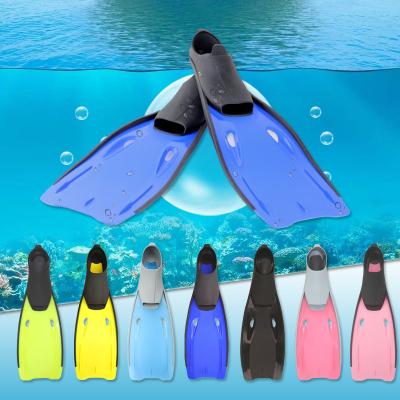 China Carry On Function Hot Youth Swim Outdoor Diving Snorkeling Swimming Shoes Training Fins Soft And Comfortable Light Weight Adult Long Fins Equipment for sale