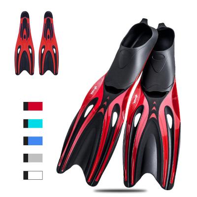 China Keep Warm Function Adult Flexible Non-slip Swimming Diving Rubber Snorkeling Fins Comfort TPR Fins Swim Fins Water Sports Beach Shoes for sale