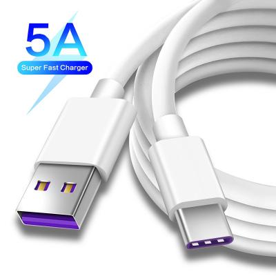 China Fast Speed ​​Charging Type C Cable For Samsung S20 S9 S8 5A Mobile Phone USB C Data Cable Fast Charging Wire For Huawei Charger USB Cable For Xiaomi for sale