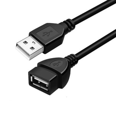 China Convenient USB Cable Supplement For Computer Monitor Projector Male To Female USB 2.0 Data Extension Cable For Mouse Keyboard 1M for sale