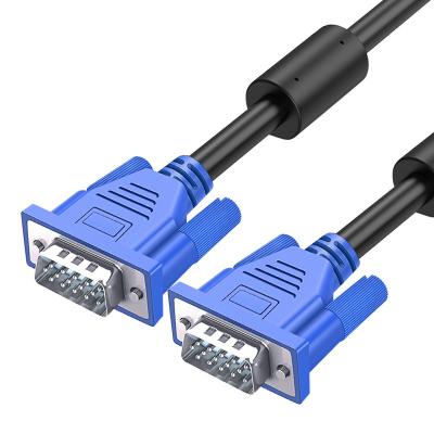 China Monitor VGA Cable 1.5/1.8/5/10 Meter 1440*900P Computer Monitor TV HD Projector HD Projector Video VGA Extension Line for sale