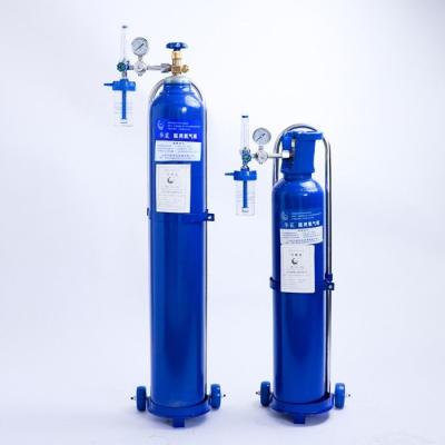 China 5L 10L 40L 50L Medical Seamless Steel Oxygen Cylinder Portable Oxygen Gas Price for sale