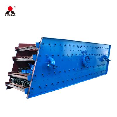 China Large Ore Mesh 300 tph Vibrating Screen For Silica Sand , Sand Sifting Machine Linear Vibrating Sieve Screen for sale