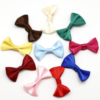 China Viable decoration material pin hat bow ribbon flower brooch for sale