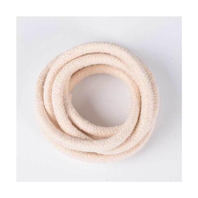 China Sustainable Color 3mm 4mm 5mm 6mm Cotton Macrame Rope Natural Macrame Rope 3mm Te koop