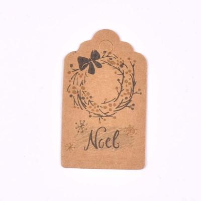 China Cardboard Hang Tags Labels OEM Design Sustainable Paper Custom Printed Vintage Logo Luxury Hangtags For Handbags for sale