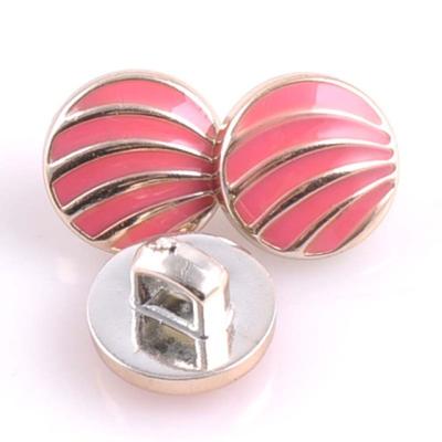 China Viable Acrylic Crystal Charming Custom Buttons Garment Accessories Luminous Gold Plated Clothes Sewing Supplies for sale