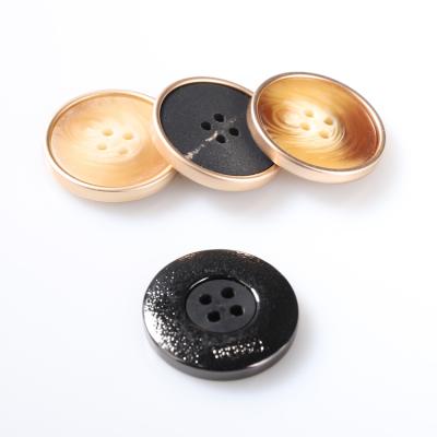 China Eco Friendly Natural 2 Holes Round Coconut Shell Button Custom Viable Wholesale for sale