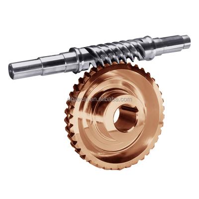 China CNC Worm Machining Milling Parts & Gear Sets OEM Service CNC Worm Machining Milling Parts & Gear Assemblies for sale