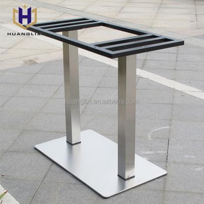 China Regular Stainless Steel Furniture Accessories 720mm Regular Height Restaurant Dining Table Legs for sale