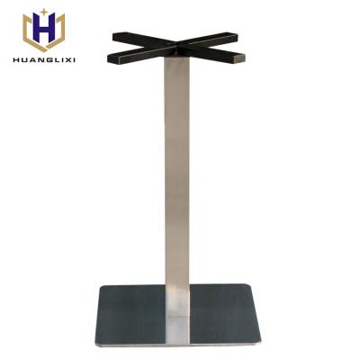 China Factory Manufacture Modern Metal Square Stainless Steel Various Coffee Table Legs Table Base Dining for sale