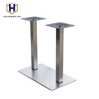 China Modern hot advertising industrial furniture leg stainless steel table base for restaurant for sale