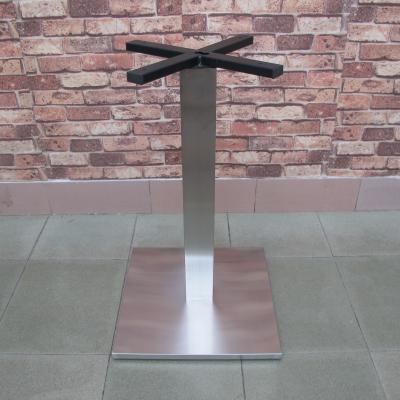 China Modern Composite Plastic Square Stainless Steel Coffee Table Glass Leg for sale