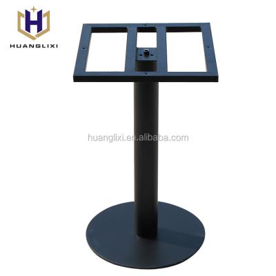 China Modern Cast Iron Furniture Parts Brushed Stainless Steel Metal Office Table Leg for sale