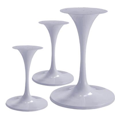 China Modern Wholesale Industrial Dining Desk Tulip Metal Table Legs , Metal Legs For Tables for sale