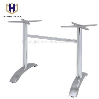 China Diameter 63mm/76mm Modern Popular Glossy Aluminum Furniture Metal Dining Table Legs for sale