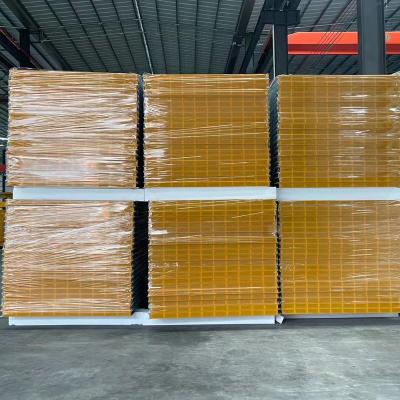 China Easy Installation Purification Plate Glass Magnesium Insulated Clean Room Wall Panels Sandwich Panel Insulated Sandwich Panels for sale