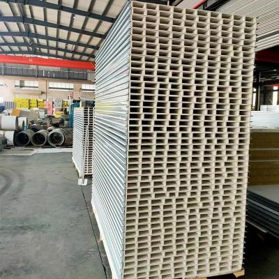 China Easy Installation Roof Cleanroom Glass Magnesium Wall Panels Partition Panel Cavity Sandwich Panel Sandwich Panels for sale