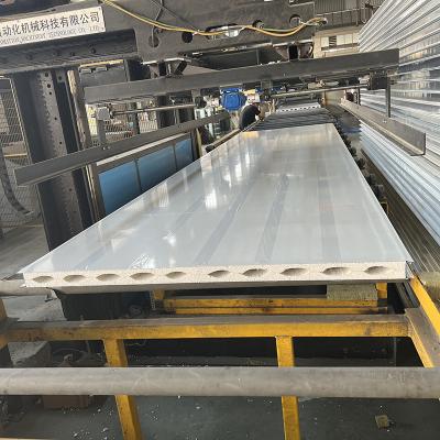 China Easy Installation Hollow Sandwich Panels Magnesium Oxysulfide Wall Panels Purification Plate Sandwich Panel Roof Sheet for sale