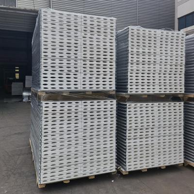 China Easy Installation Roof Cleanroom Wall Panels Partition Panel Hollow Sandwich Panels Magnesium Oxysulfide Sandwich Panels for sale