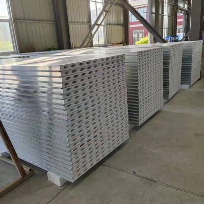 China Easy Installation Heat Cleanroom System Magnesium Oxysulfide Sandwich Panels Wall Panels Fireproof Purification Plate Insulated Sandwich Panels for sale