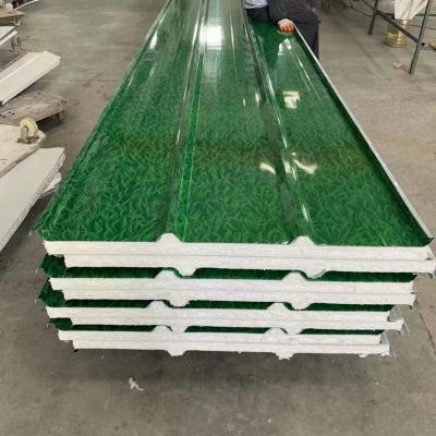 China Easy Installation Activity Foam Sandwich Panel Roof Warehouse Foam Roof Tile Roof Insulated Sandwich Panels for sale