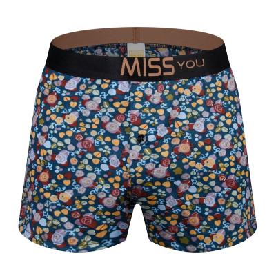 China New Logo Large Size Men's Boxer Thigh Briefs Antibacterial Design Customized Mid Backrest With OEM Service for sale