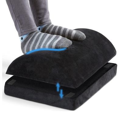 China Memory Amazon Success Adjustable Foot Rest Under Desk Foot Rest Pillow Foot Rest Cushion for sale