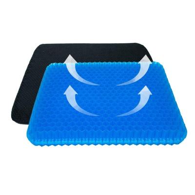 China PORTABLE Home Office Chair Car Seat Gel Infused Memory Foam Gel Cooling Cushion for sale